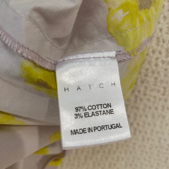 Hatch Lilac Poppy Rafaela Ruffle Sleeveless Midi Maternity Dress 1 US Small - Picture 6 of 6